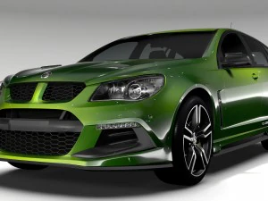 hsv clubsport r8 tourer gen f2 2016 3D Model
