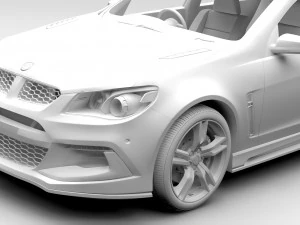 hsv clubsport r8 tourer gen f2 2016 3D Model