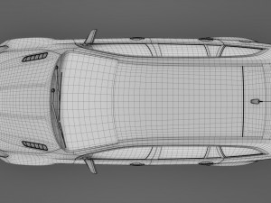 hsv clubsport r8 tourer gen f2 2016 Modelo 3D