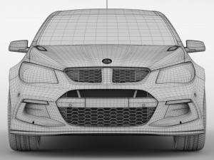 hsv clubsport tourer gen f2 2016 Modelo 3D