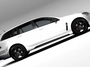 vauxhall vxr8 tourer 2017 3D Model