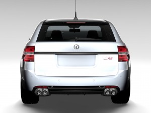 vauxhall vxr8 tourer 2017 3Dモデル