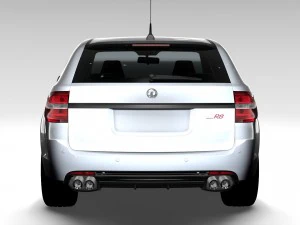 vauxhall vxr8 tourer 2017 3D Model
