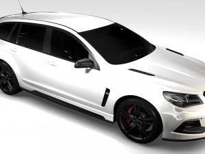 vauxhall vxr8 tourer 2017 3D Model