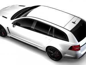 vauxhall vxr8 tourer 2017 3D Model