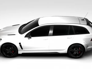 vauxhall vxr8 tourer 2017 3D Model