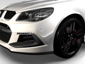 vauxhall vxr8 tourer 2017 3Dモデル