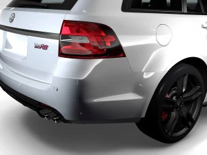 vauxhall vxr8 tourer 2017 3D Model