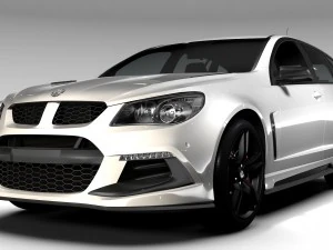 vauxhall vxr8 tourer 2017 3D Model