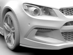 vauxhall vxr8 tourer 2017 3D Model