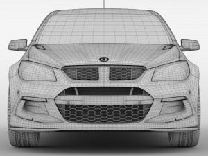 vauxhall vxr8 tourer 2017 3Dモデル