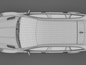 vauxhall vxr8 tourer 2017 3Dモデル