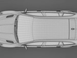vauxhall vxr8 tourer 2017 3D Model