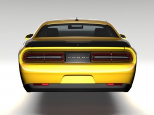 dodge challenger 392 shaker lc 2016 flying 3D Модель