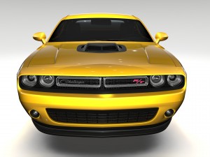 dodge challenger 392 shaker lc 2016 flying 3D Модель