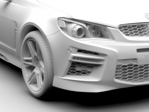 hsv gts maloo gen f2 2015 Modello 3D
