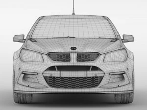 एचएसवी मालू जेन एफ2 2016 3D मॉडल