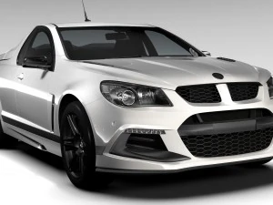HSV Maloo R8 SV 黑色 GEN F2 2016 3D 模型