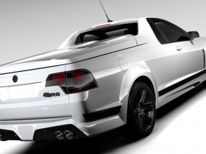 hsv maloo r8 sv black gen f2 2016 3D-Modell