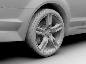 vauxhall vxr8 maloo 2016 3D Model