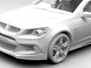 vauxhall vxr8 maloo 2016 3D Model