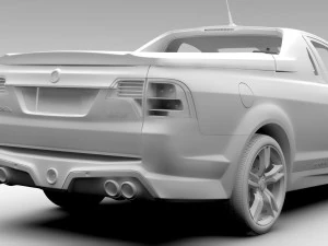 vauxhall vxr8 maloo 2016 3D Model