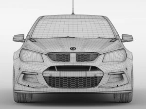vauxhall vxr8 maloo 2016 3D Model