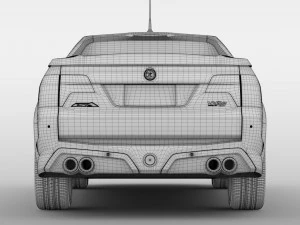 vauxhall vxr8 maloo 2016 3D Model