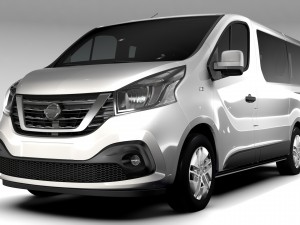 nissan nv 300 combi 2016 3D Model