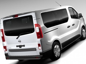 nissan nv 300 combi 2016 Modelo 3D