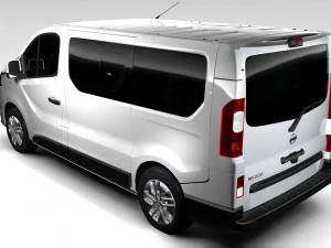nissan nv 300 combi 2016 3D Model
