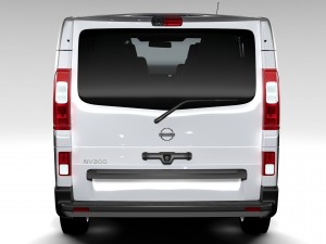 nissan nv 300 combi 2016 Modelo 3D