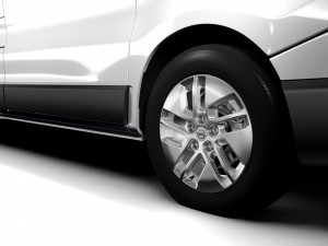 nissan nv 300 combi 2016 Modelo 3D