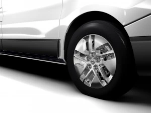 nissan nv 300 combi 2016 3D Model