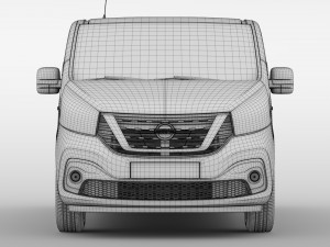 nissan nv 300 combi 2016 Modelo 3D