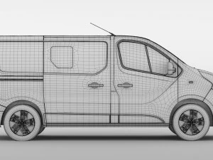 nissan nv 300 combi 2016 3D Model