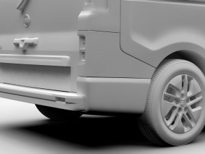 nissan nv 300 combi 2016 Modelo 3D