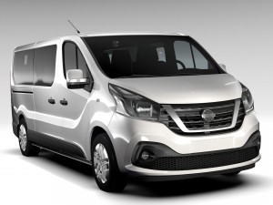 nissan nv 300 combi l2h1 2016 3Dモデル