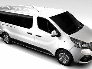 nissan nv 300 combi l2h1 2016 Modelo 3D