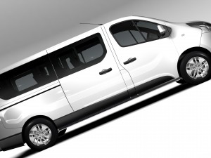 nissan nv 300 combi l2h1 2016 Modelo 3D