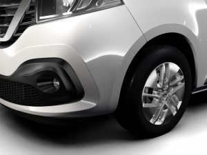 nissan nv 300 combi l2h1 2016 Modelo 3D