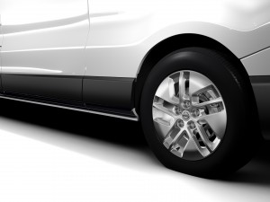 nissan nv 300 combi l2h1 2016 Modelo 3D