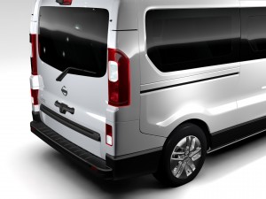 nissan nv 300 combi l2h1 2016 Modelo 3D