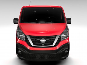 nissan nv300 van 2016 3D मॉडल