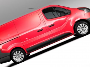 nissan nv300 van 2016 3D मॉडल