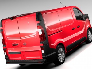 nissan nv300 van 2016 3D मॉडल