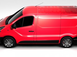 nissan nv300 van 2016 3D मॉडल