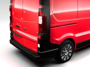 nissan nv300 van 2016 3D मॉडल