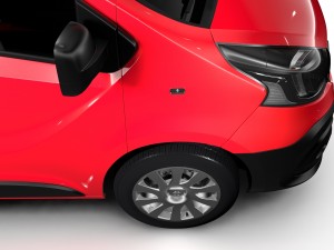 nissan nv300 van 2016 3D मॉडल