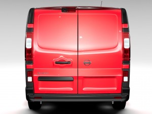 nissan nv300 van 2016 3D मॉडल